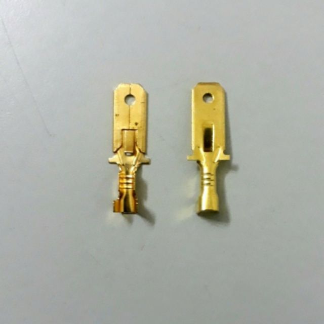 Đầu cos đồng đực size 6.3mm túi 50 cái