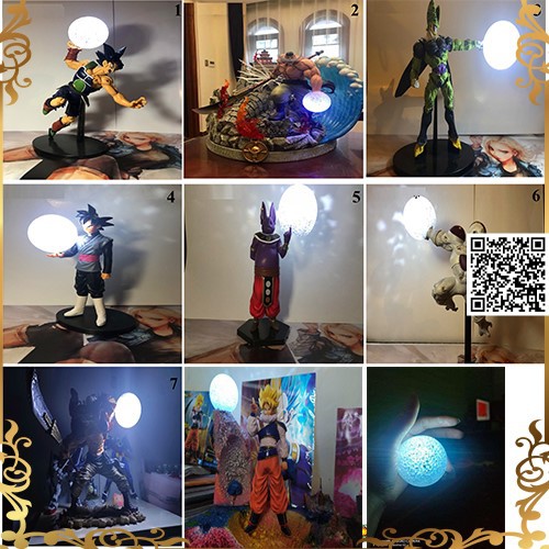 835 Mô hình Hiệu ứng quả cầu năng lượng cho các dòng mô hình Dragonball, One Piece