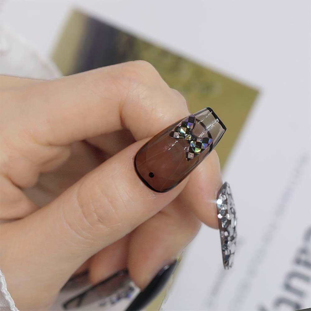 Phụ Kiện Trang Trí Móng Tay Hình Nơ Nhiều Màu Sắc Phong Cách Nhật Bản Cổ Điển