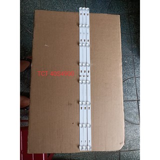 BỘ LED TIVI TCL 40S4900 mới 100% hàng zin hãng, bộ 3 thanh, mỗi thanh 8 bóng 6v