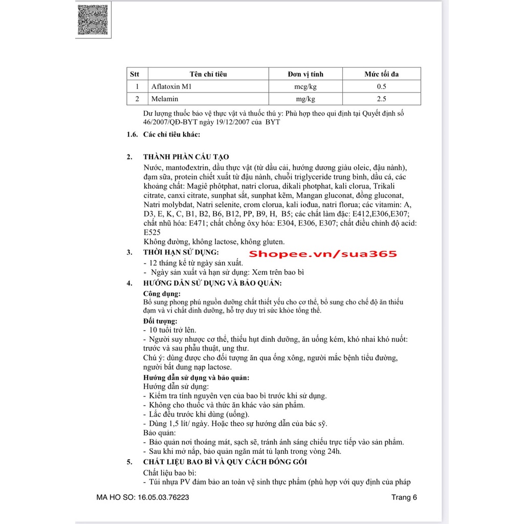 RealDiet Standard_500ml ( Dinh dưỡng ăn sonde Realdiet Standard )