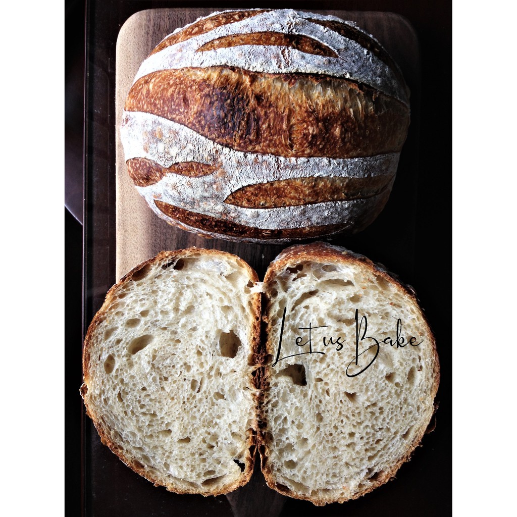 Country Sourdough Bread 350g Bánh Mì Đồng Quê Men Tự Nhiên  - Healthy
