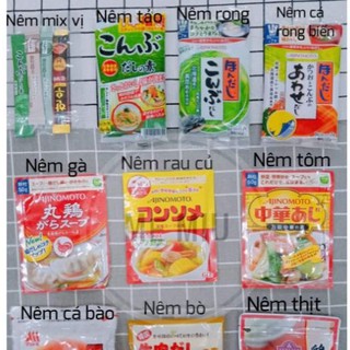 HẠT NÊM NHẬT CHO BÉ TỪ 8M