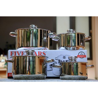 BỘ NỒI 4 MÓN FIVESTAR KARAT