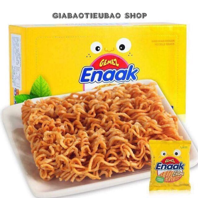 Hộp 24 Gói x 30gr Snack Mì Gia Vị ENAAK