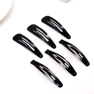 Vỉ 12 Kẹp Tóc Bấm Màu Đen
