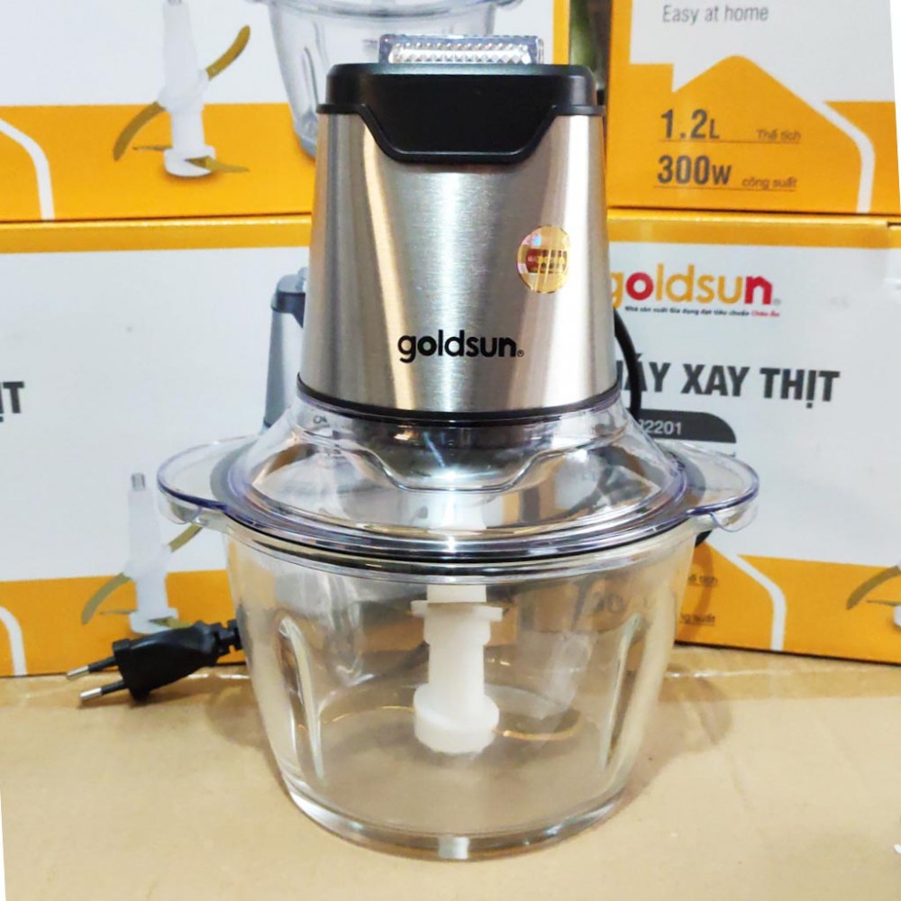 Máy xay thịt Goldsun CR2201 - Máy Xay Thịt 2 Lưỡi Dao Kép Goldsun CR2201