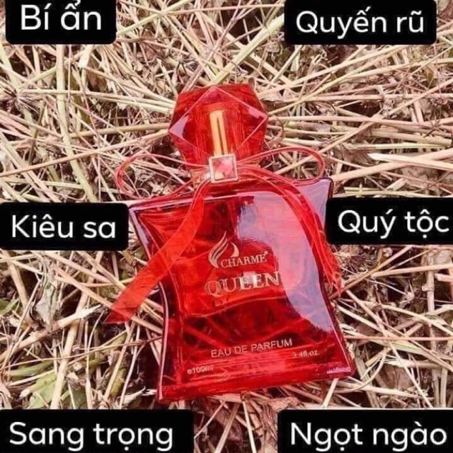 [Chính hãng 100%] Nước hoa nữ Charme QUEEN 100ml