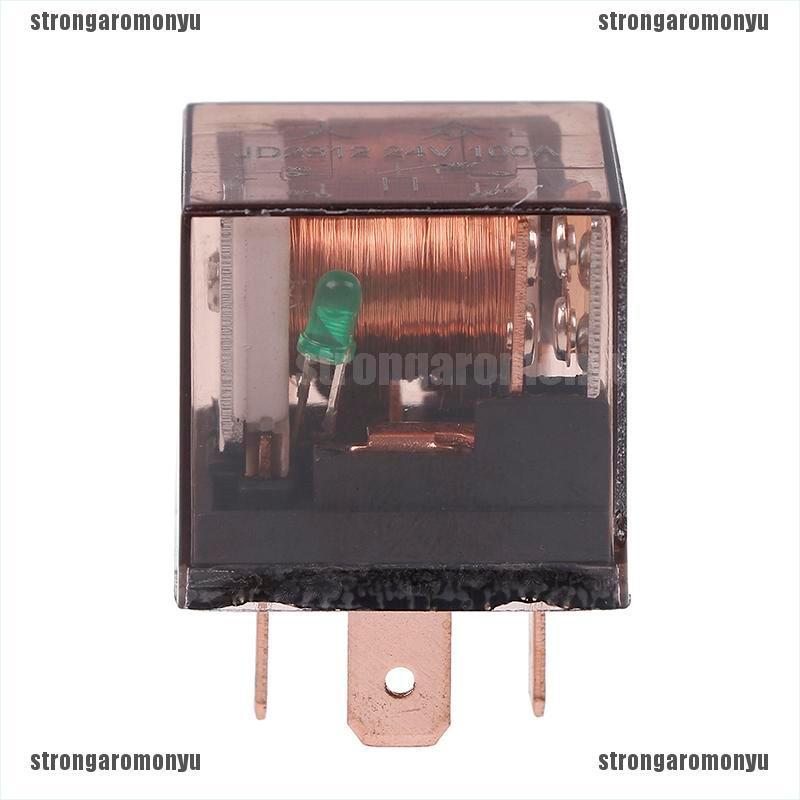 Thiết Bị Rơ Le Tự Động Chống Thấm Nước 12 / 24V 100A 4 / 5Pin SPDT Chuyên Dụng Cho Xe