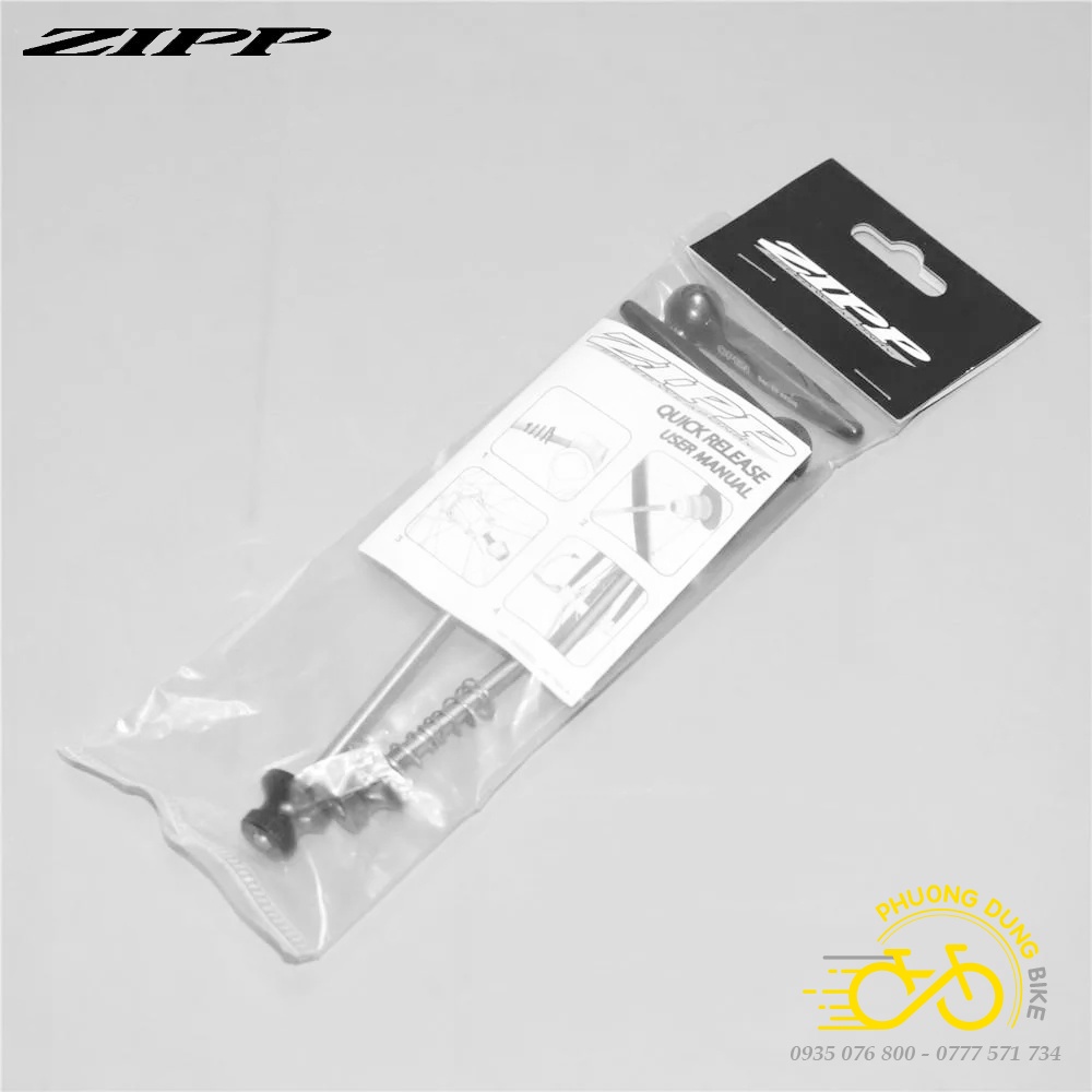Cặp ti kẹp moay ơ Hub xe đạp Titanium ZIPP