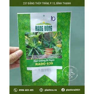Hạt giống bí ngòi xanh rado 639 1g - hạt giống - rau ăn quả