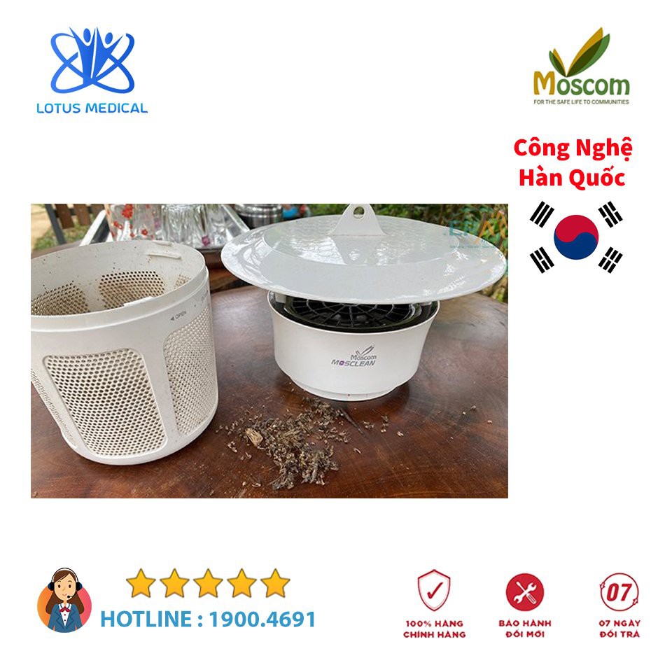 [Sạch muỗi] MÁY BẮT MUỖI MOSCLEAN CÔNG NGHỆ HÀN QUỐC, đèn bắt muỗi thông minh ,diệt côn trùng