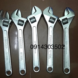 Mỏ lết thép trắng 8-10-12-15 inch sửa chữa tiện lợi