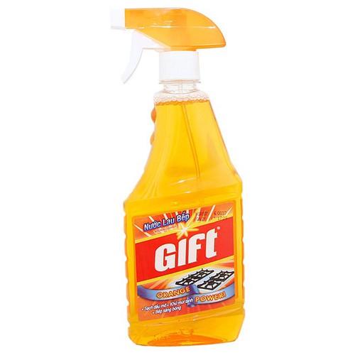Nước lau bếp Gift hương cam