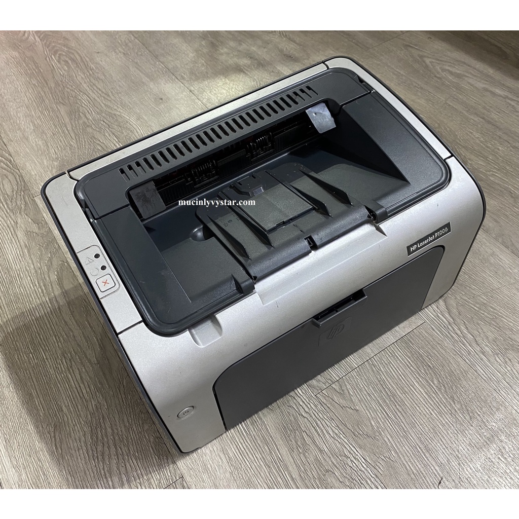MÁY IN HP 1006 CŨ - IN TRẮNG ĐEN A4  - HỘP MỰC MỚI - BẢO HÀNH 3 THÁNG