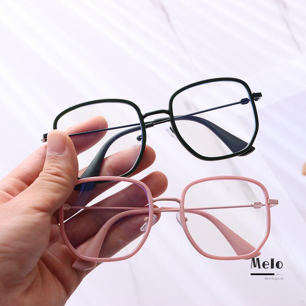 💍Melodg💍 Kính Mát Gọng Lớn Chống Ánh Sáng Xanh Gọng Lớn Phong Cách Hàn Quốc Thời Trang Cho Nam Và Nữ