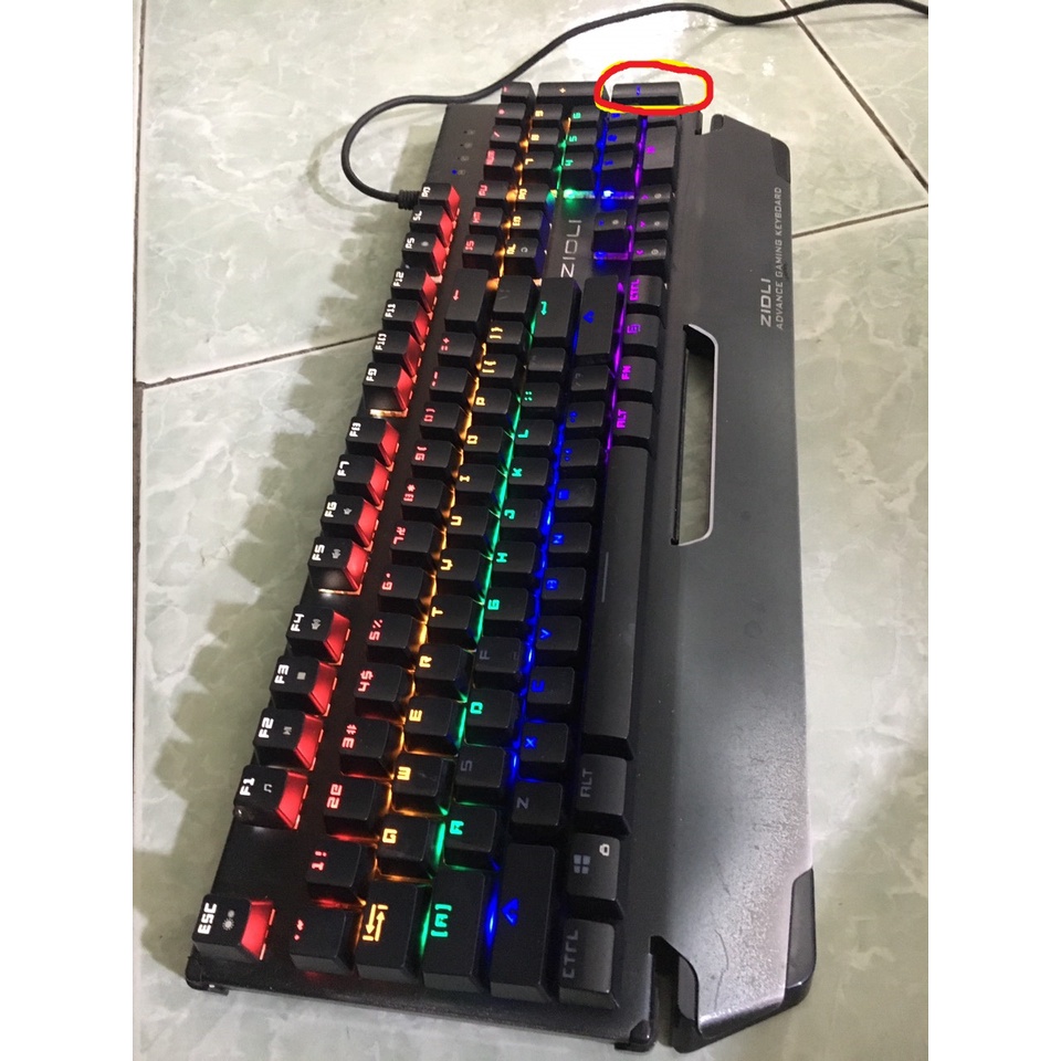 Bàn phím cơ led 1 vaì nút không sáng và liệt 1, 2 nút phụ giá rẻ vẫn dùng tốt thanh lý | BigBuy360 - bigbuy360.vn