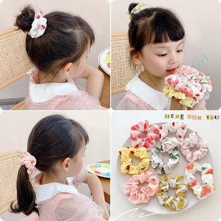 [Cute] Dây cột tóc, thun buộc tóc Retro trái cây dễ thương