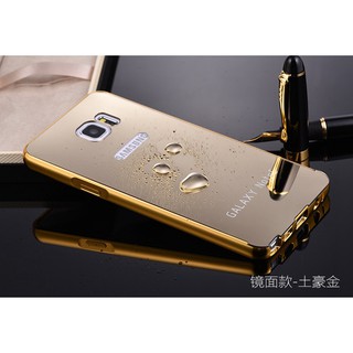 Ốp gương vàng Samsung Galaxy Note 5  Tặng kính cường lực