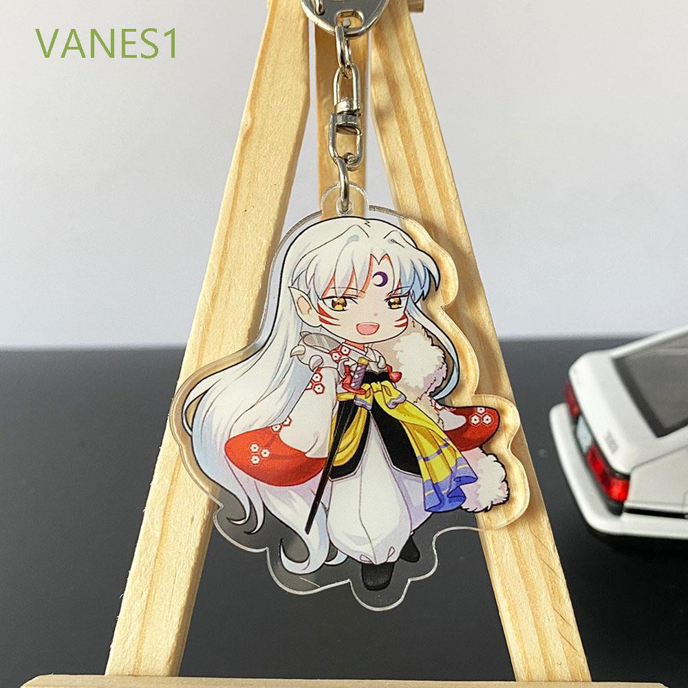 Móc Khóa Hình Inuyasha Bằng Acrylic Thời Trang