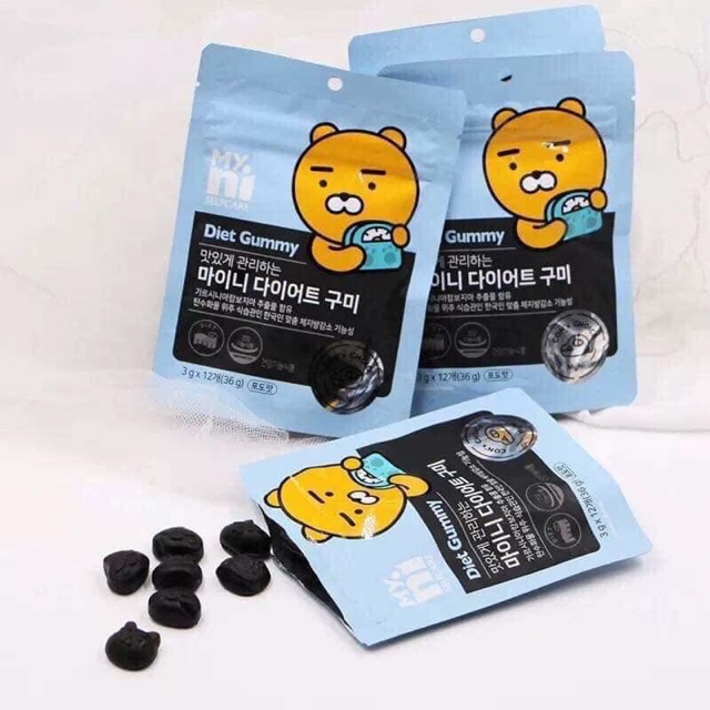 Kẹo Diet Gummy Kakao Friends - Hàng sẵn
