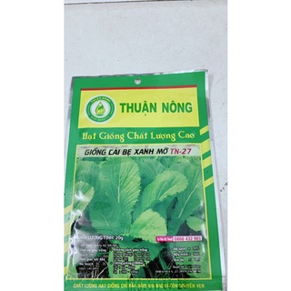 Hạt Giống Cải Bẹ Xanh Mỡ
