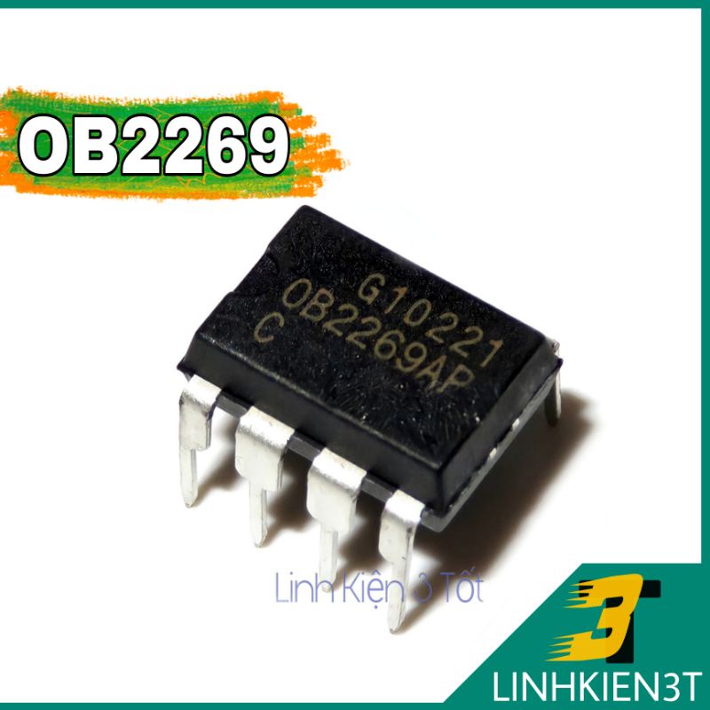 IC nguồn xung OB2269AP OB2269 DIP-8 chính hãng