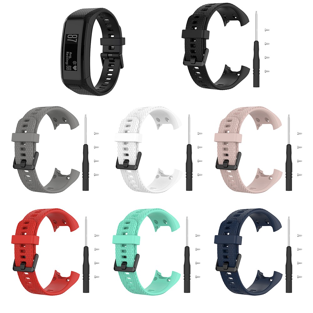 Dây Đeo Silicone Cho Đồng Hồ Garmin Vivosmart Hr