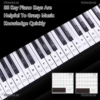 Miếng Dán Phím Đàn Piano Điện Tử 54 61 88 Phím