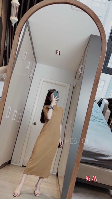 Váy len suông trơn màu hàng Quảng Châu | BigBuy360 - bigbuy360.vn