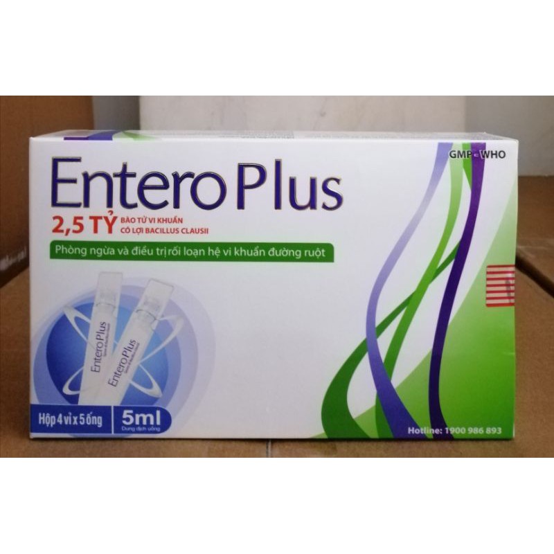 Enter plus men nước giúp cân bằng hệ vi sinh đường ruột.