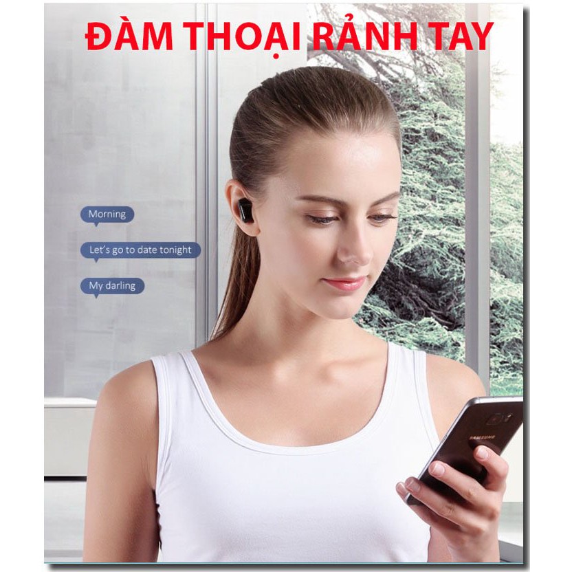 N21--Tai Nghe Bluetooth Tws-G10 Phiên Bản Nâng Cấp Extrabass Có Đổi Tên , Tai Nghe Gioco Chính Hang