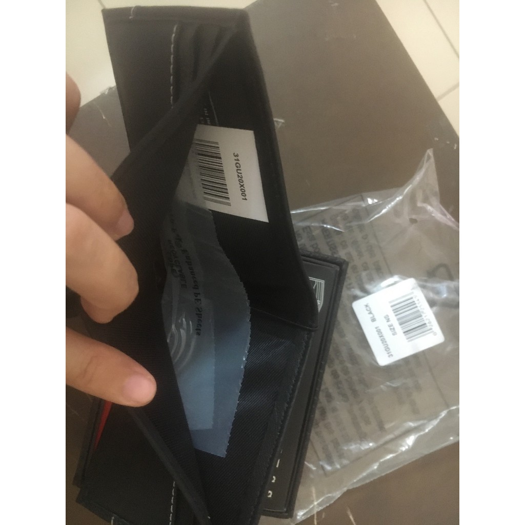 Ví nam GUESS Men's Leather Passcase Wallet - 31GU20X