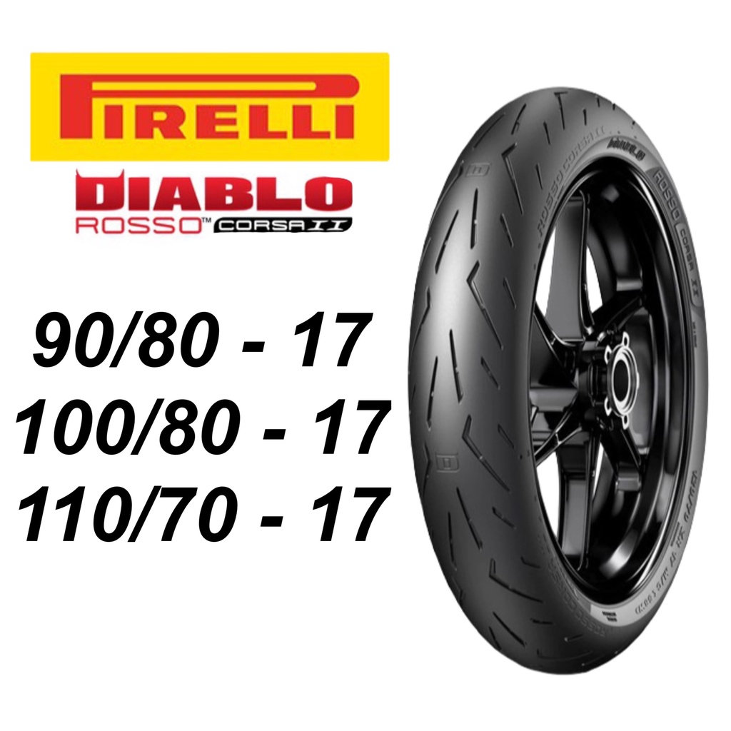 Vỏ Pirelli Rosso Corsa 2 size 17 đủ size chính hãng