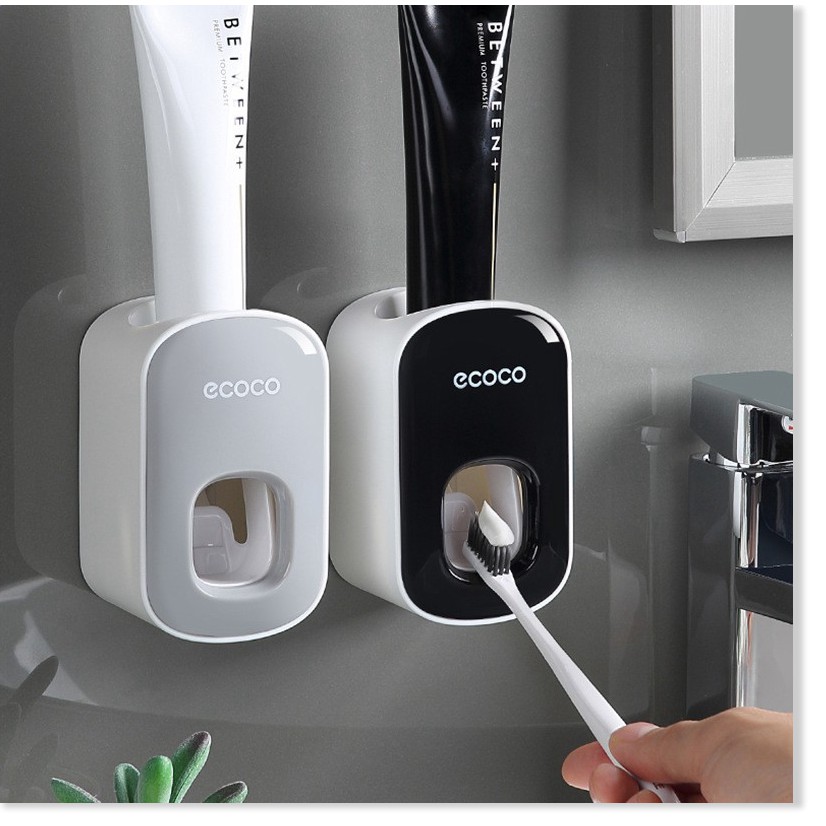 Bộ nhả kem đánh răng tự động ecoco đơn, thiết kế tinh tế hiện đại