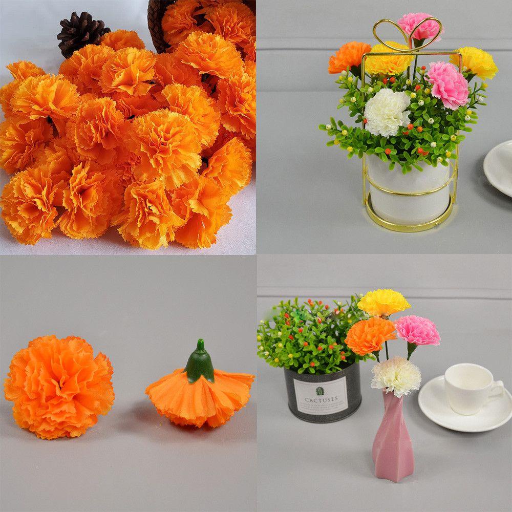 LONTIME Set 10 Bông Hoa Giả Trang Trí Tiệc Cưới / Giáng Sinh