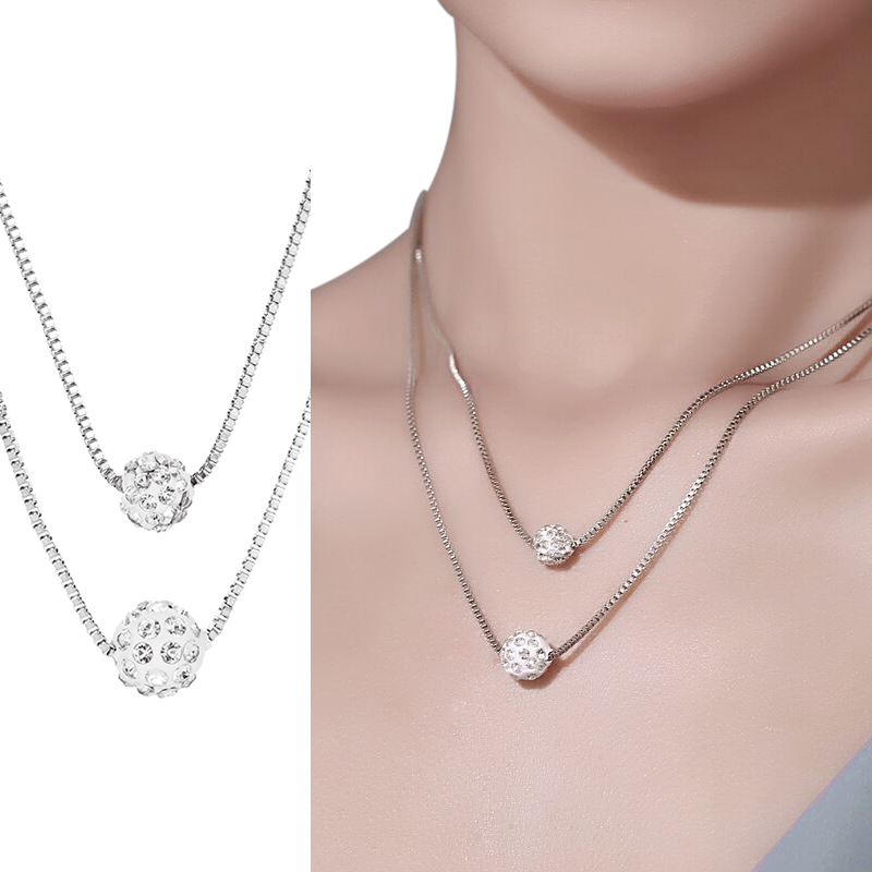 vòng cổ Đính Đá Sang Trọng Dành Cho Nữ