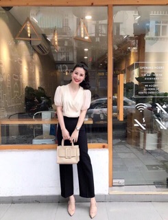 Quần Suông cạp cao