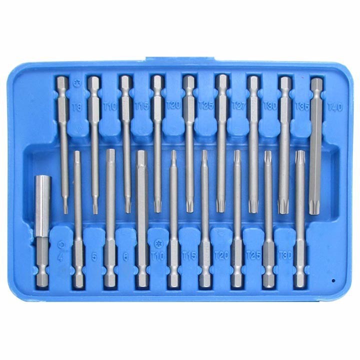 Bộ mũi tô vít đa năng chuôi lục giác 6.35mm 50 chi tiết cho máy khoan