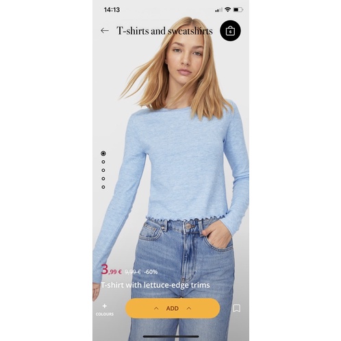 Áo phông dài tay Stra