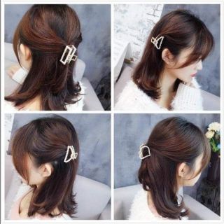 Set cặp kẹp tóc ngọc trai 3 món