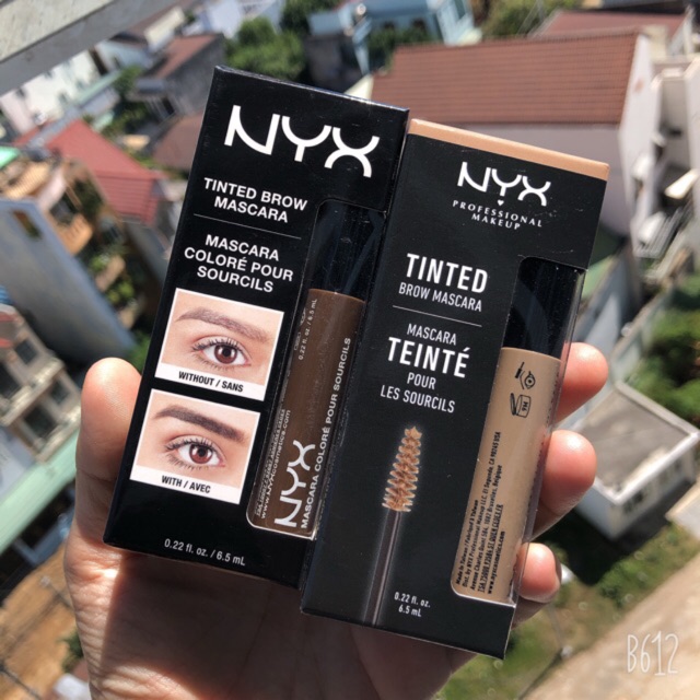 Mascara Kẻ Chân Mày NYX Tinted Brow 