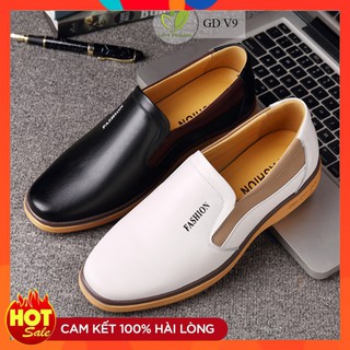 💕 [GDV9] 💥[GIÁ SIÊU RẺ] 💥 Giầy Lười Da Nam | Giày Lười Da Nam 2 Màu Siêu Hot , Đủ Size 38-44