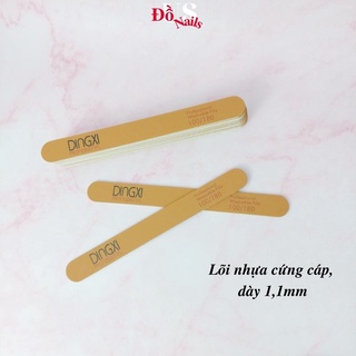 Dũa Móng Tay Dingxi Da Bò Dũa Mỏng Độ Nhám 100/180