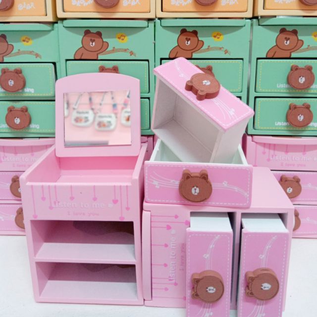 TỦ GỖ MINI / TỦ KỆ 2 NGĂN MINI / CHẤT LIỄU GỖ NGUYÊN CHẤT