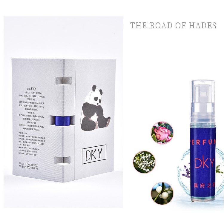Bộ quà tặng 10 lọ mẫu thử nước hoa nữ thơm lâu cao cấp DKY