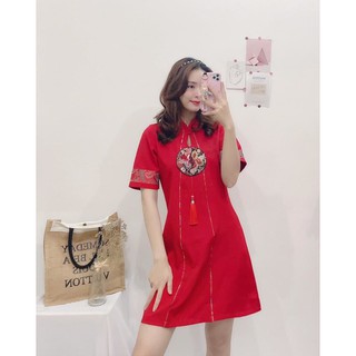 ĐẦM GẤM TẾT SỌC VIỀN