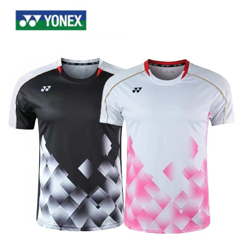 New YONEX Short-sleeved Badminton Competition Suit Training Special Badminton Jersey