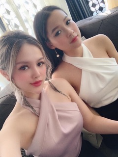 Áo phi lụa chéo cổ