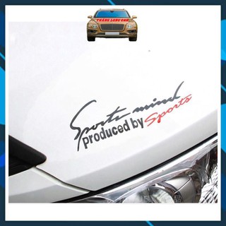 ⚡️FREESHIP TỪ 50K - TOÀN QUỐC⚡️Tem Sticker Phản Quang SPORT MIND Dán Ô Tô Siêu Đẹp Tặng Kèm Dụng Cụ Dán Tiện Lợi